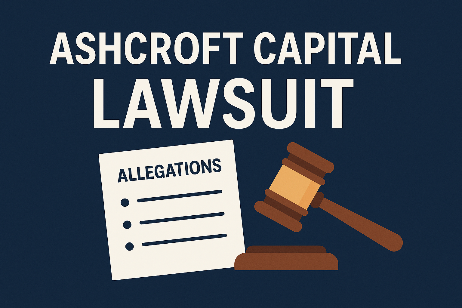 ashcroft capital lawsuit